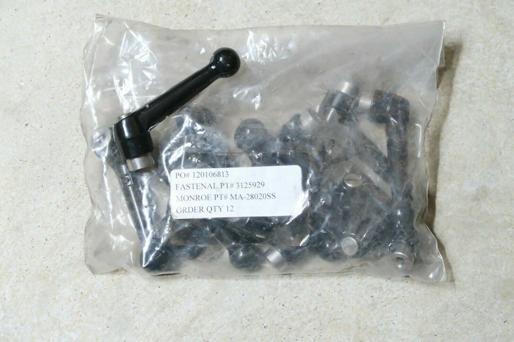 MONROE ENGINEERING MA-28020SS, #2 Blank Female Insert, Adjustable Handle