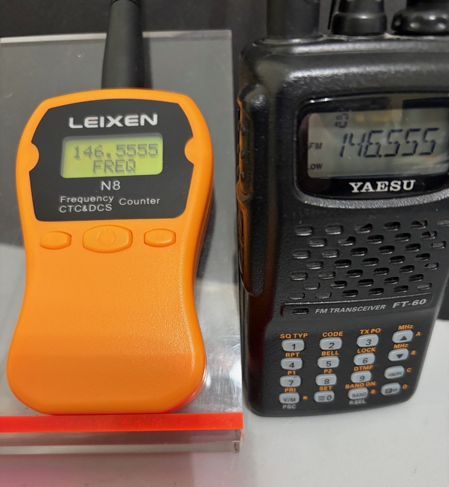 LEIXEN N-8 FREQUENCY COUNTER CTC&DCS (TESTED)