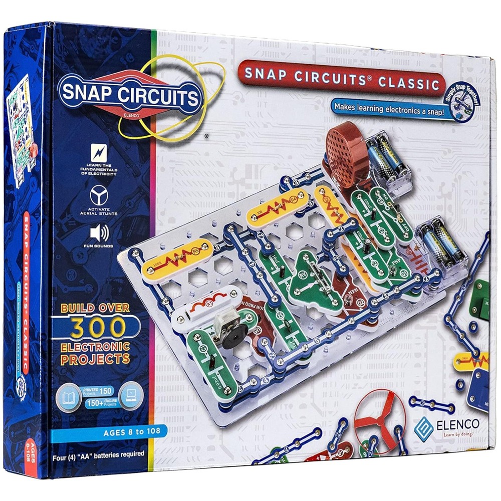 Over 300 STEM Learning Projects - Classic SC-300 Electronics Exploration Kit