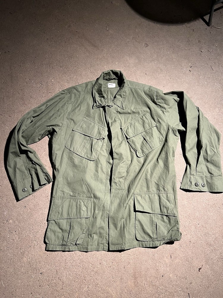 US Slant Pocket Jungle Jacket Poplin Large Regular 3rd Pattern (FF250
