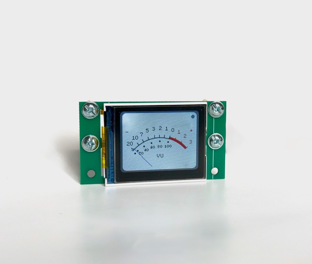 Signal level indicator - LCD display (voltmeter, S-meter, VU-meter) M368 Module