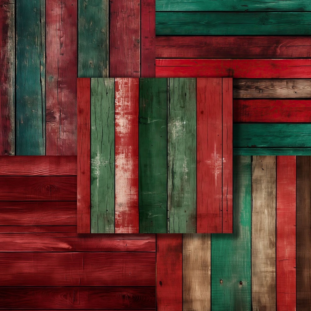 CHRISTMAS WOOD - Paper Pack