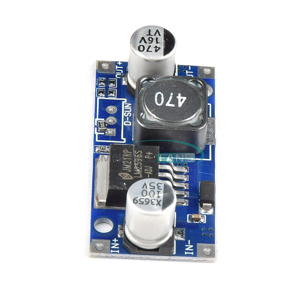 LM2596S DC-DC Step-down Power Regulator Converter Module 3A 12/5/3.3V Output