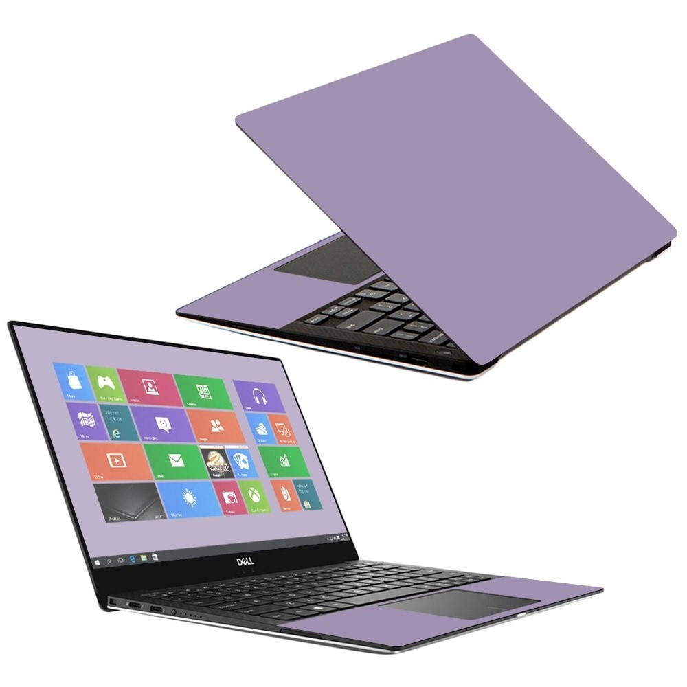 MightySkins Skin Compatible with Dell XPS 13" 9370 (2018) - Solid Lavender | ...