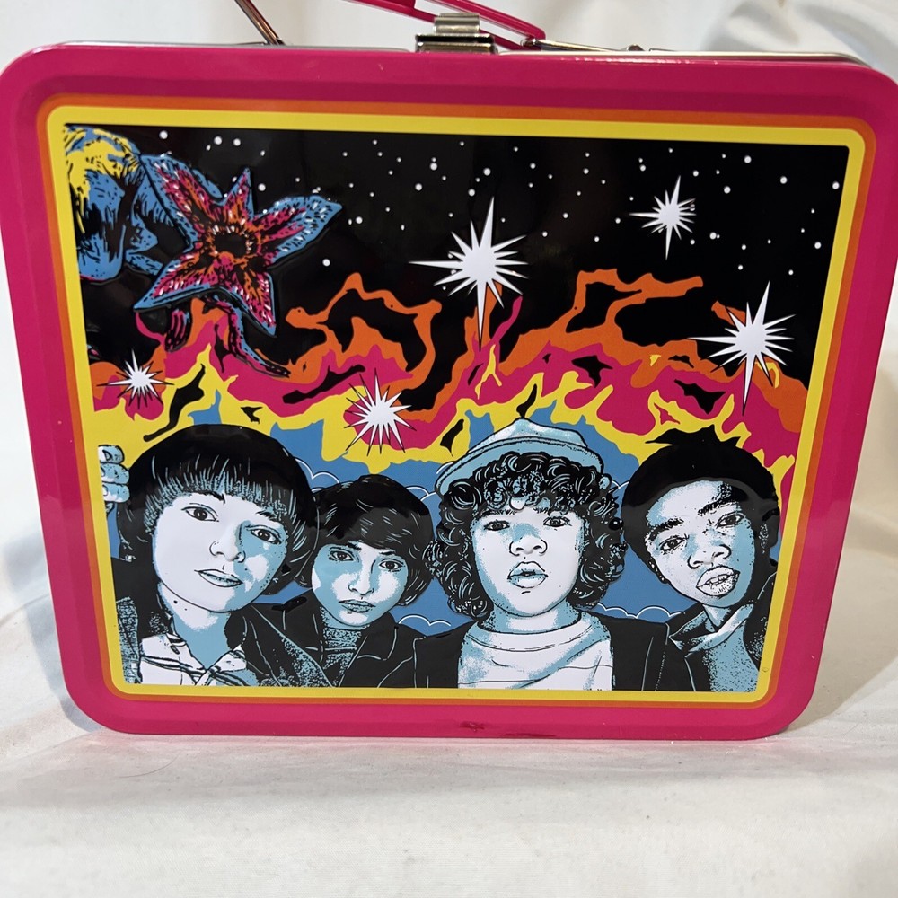 Stranger Things Metal Tin Lunchbox by Loungefly Netflix