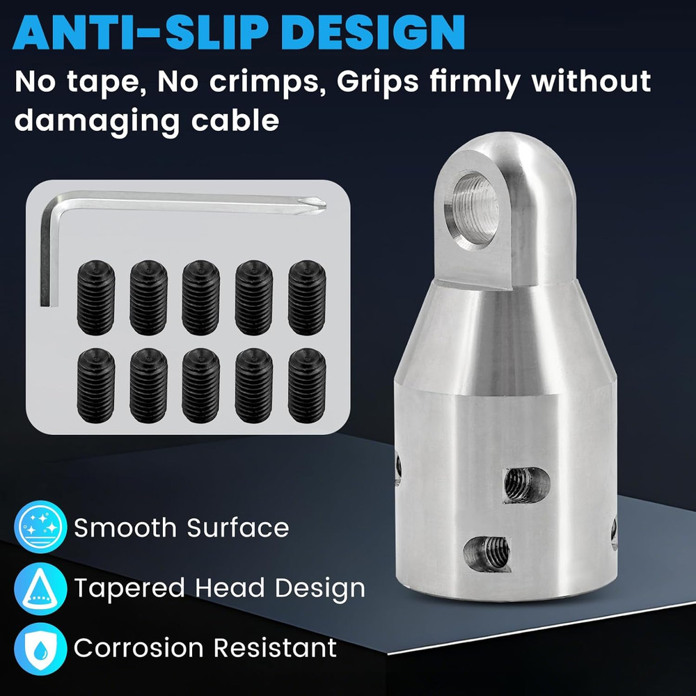 69705 Penguin Puller Jr. Wire Pulling Attachment Electrical Cable Pulling Tool H