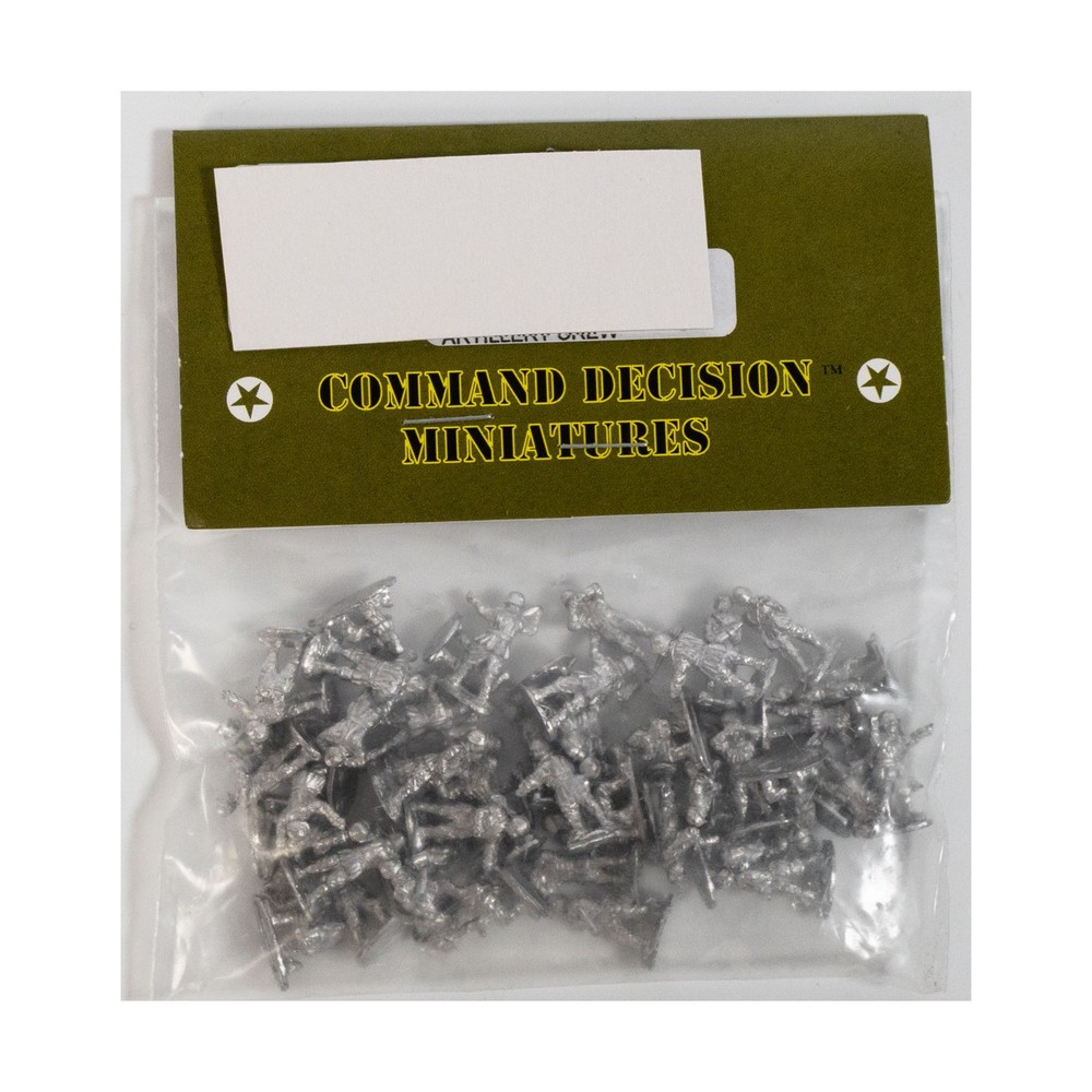 Old Glory Command Decision Italy 15mm Artillery Crew Pack New