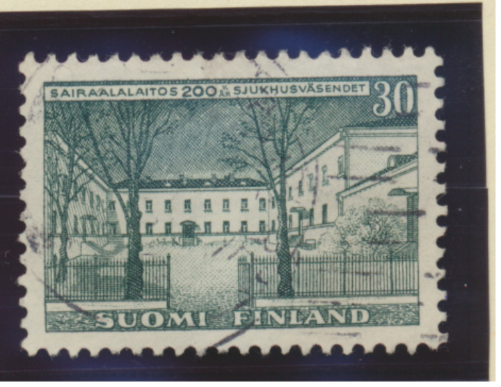 Finland Stamp Scott #345, Used