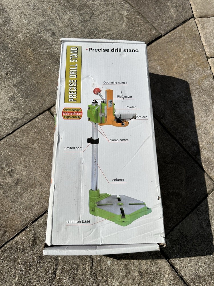 Vertical Drill Stand  for Drilling Work, High Precision New In The Box