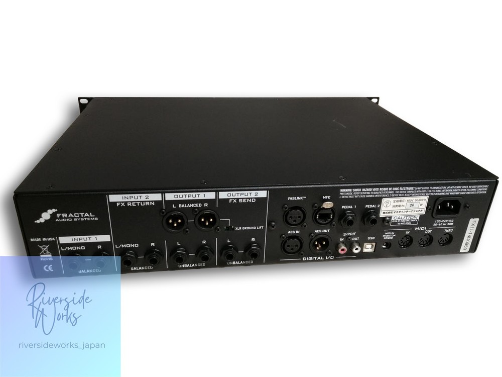 Fractal Audio Systems Axe FX-II XL Multi-Effects Processor JP