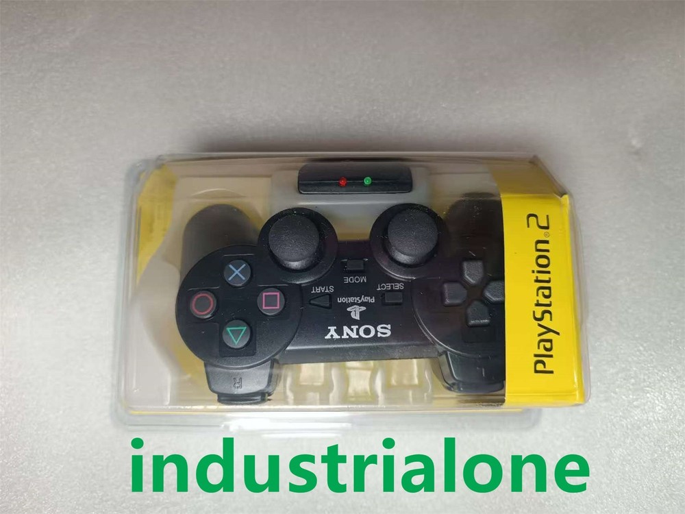 1PC NEW OEM-Wireless Controller for Playstation 2 PS2-Black