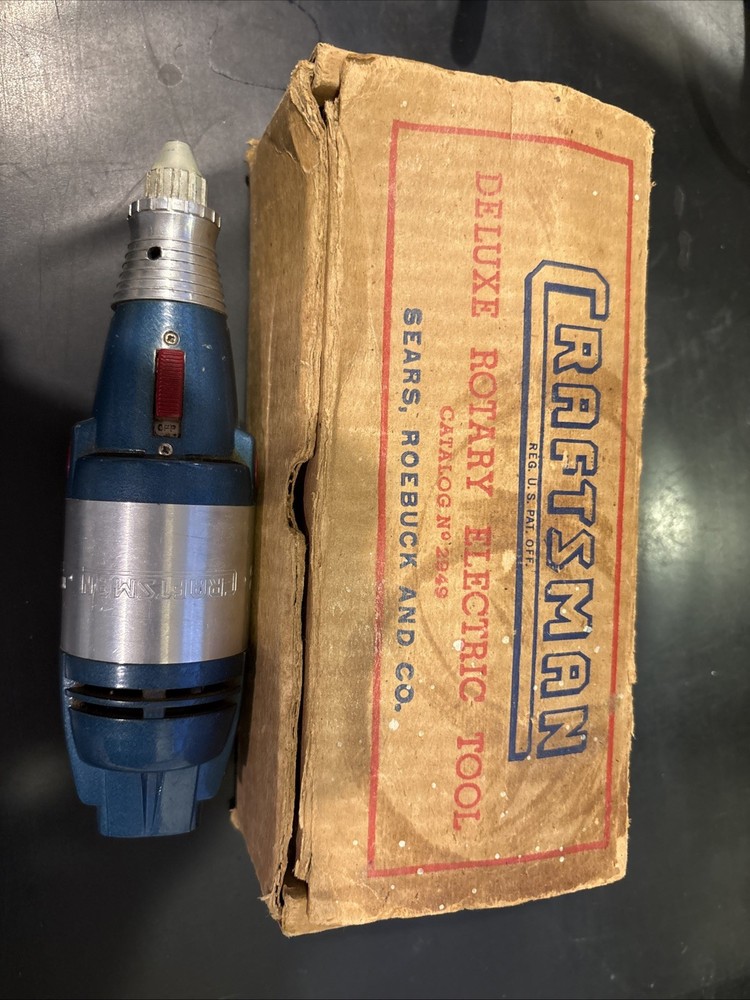 Craftsman Rotary Electric Tool No. 2949 With Box