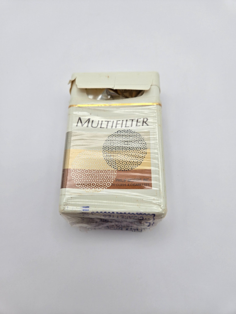Multifilter Empty Plastic Tobacco Cigarette Pack