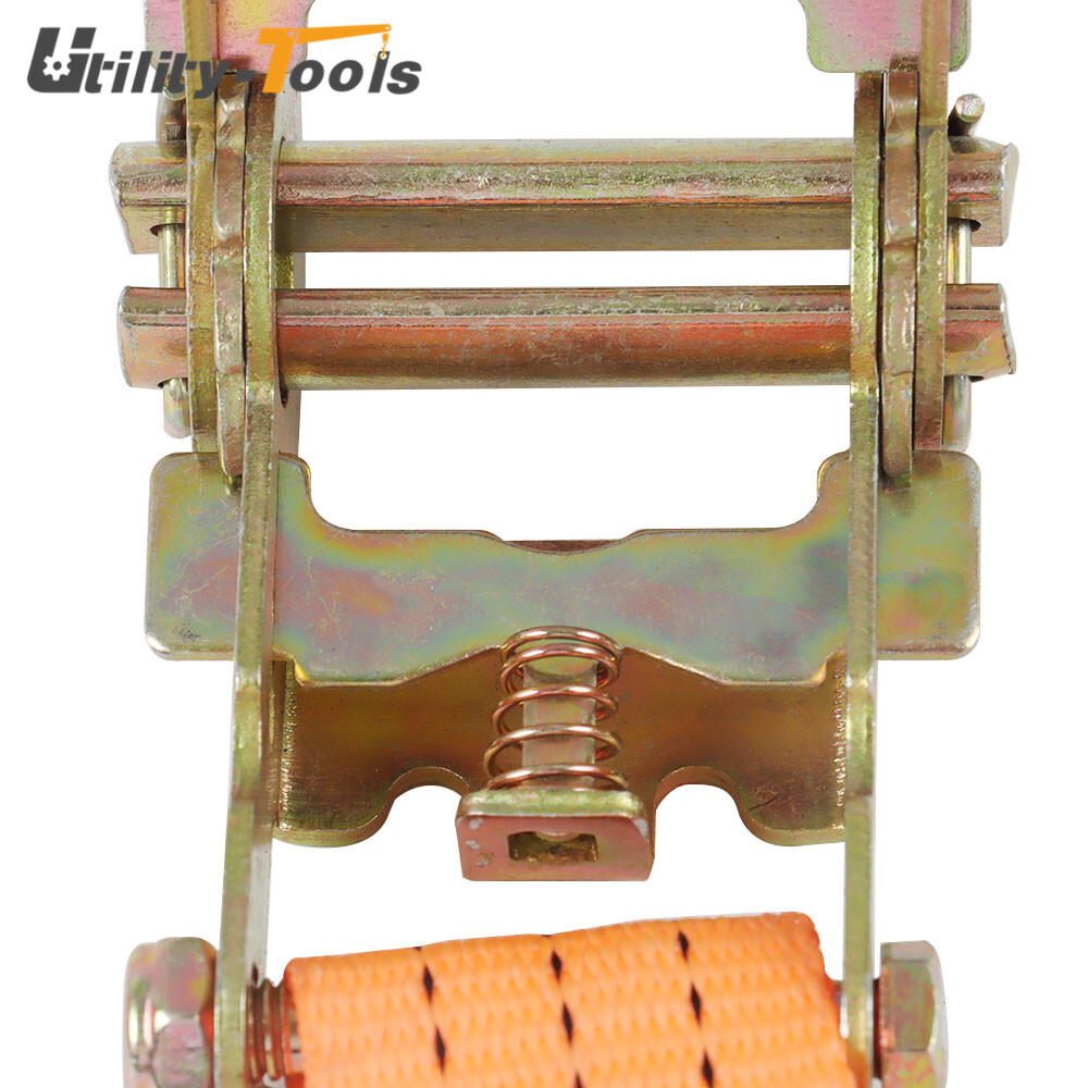 10 Pack 1.5" ×15' Ratchet Strap Heavy Duty Tie Downs 4000LB