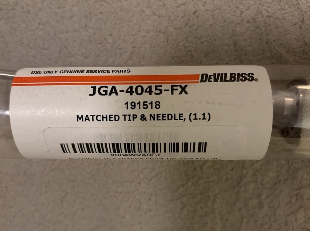 DeVilbiss JGA-4045-FX Matched Tip And Needle