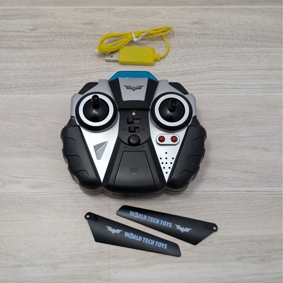Batman Helicopter Remote World Tech Toys Replacement Controller USB Tested Works