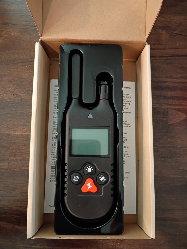 Dog Training Collar NO Receiver Just Control And Cable