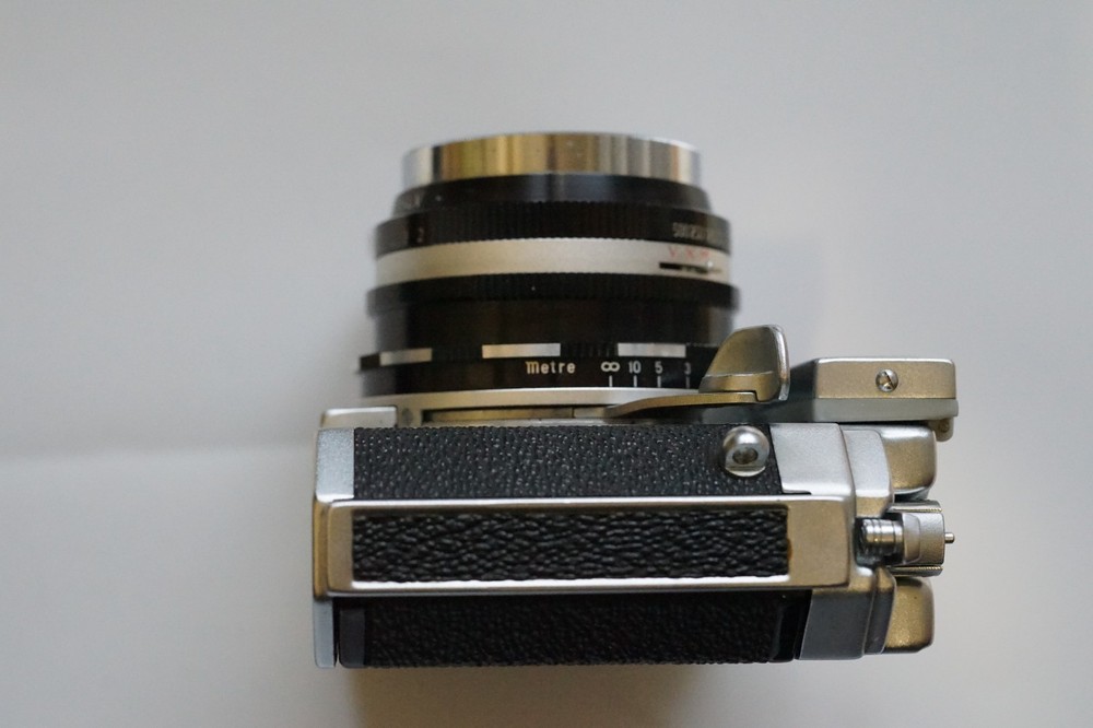 @RARE@ Full/ Half Frame Konica IIIM Rangedinder with Half Frame Adapter!