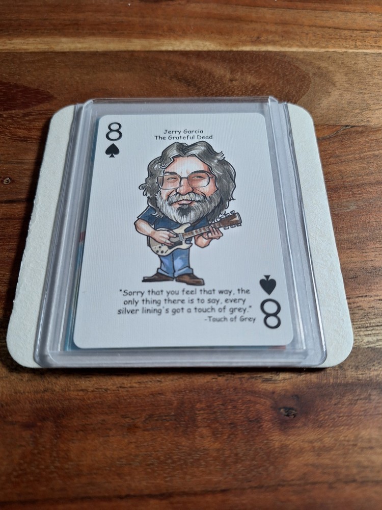 Jerry Garcia Card Coaster