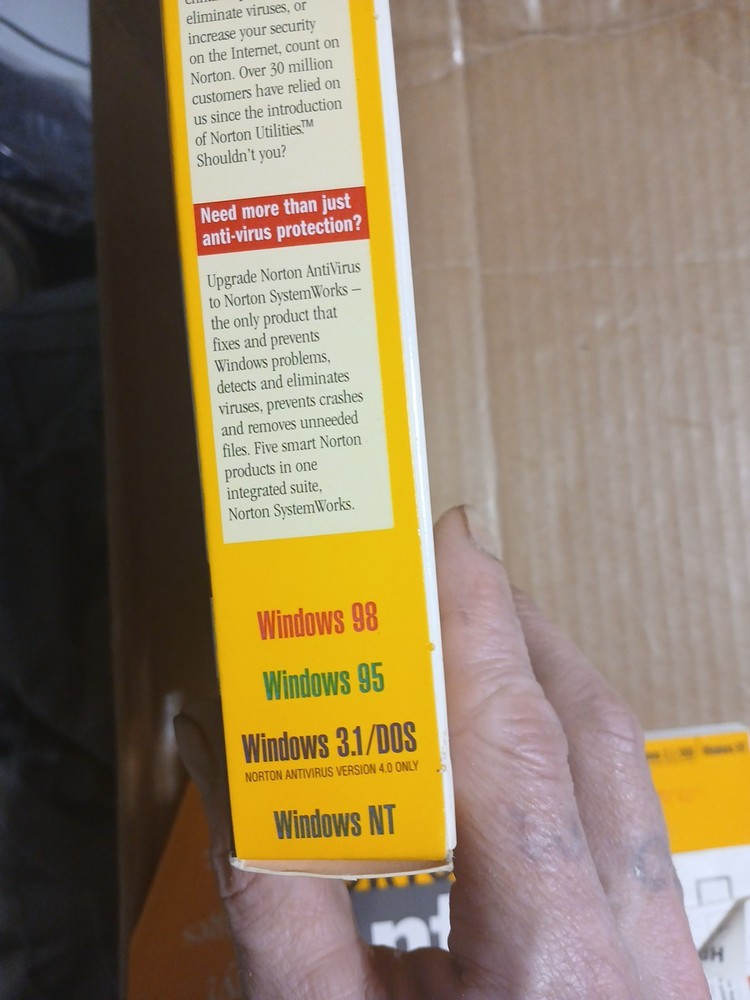Symantek Norton Antivirus Version 5.0 (1998)