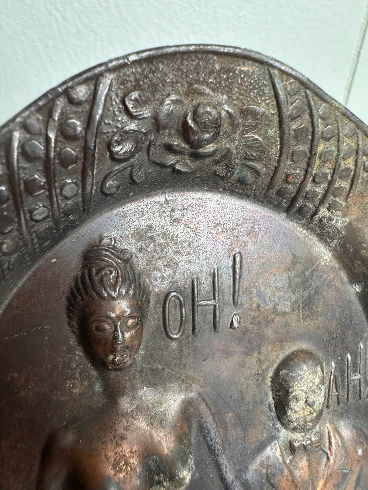 Cabaret Naughty Bronze Plate Panama