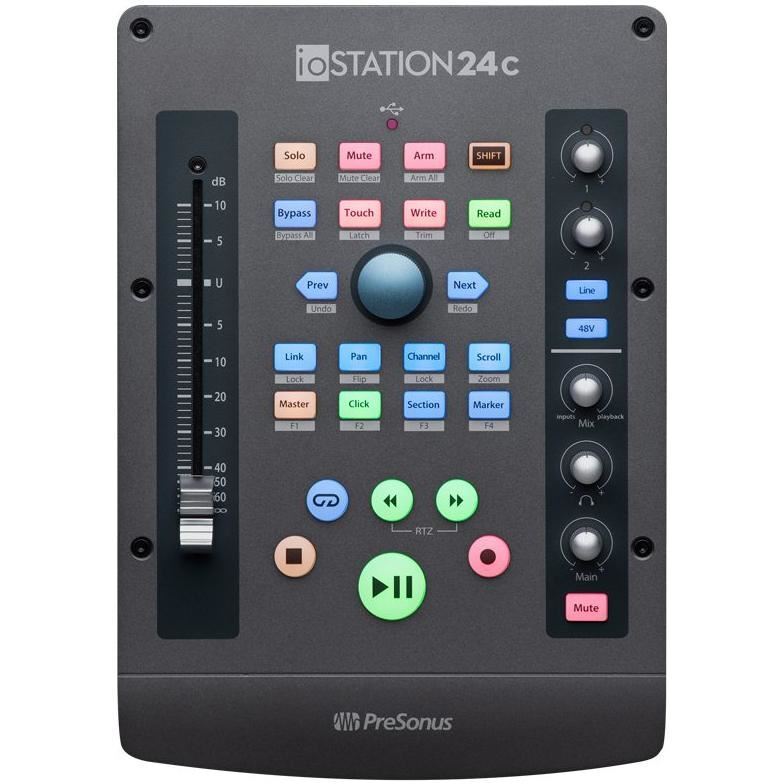 Presonus ioStation 24c 2x2 USB-C Audio Interface Production Controller