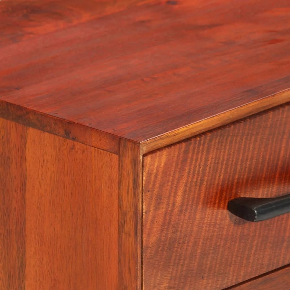 Sideboard Brown Solid Mango Wood, Iron Medium Sideboard