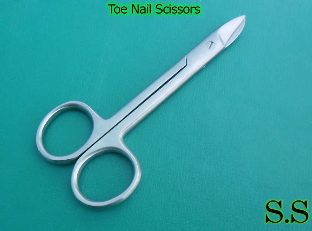 6 Pcs Toe Nail Scissors 4.5"
