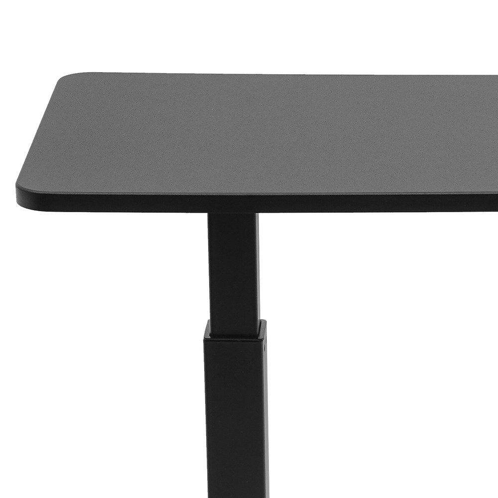 Mobile Pneumatic Adjust Height Overbed Bedside Coffee Table Sofa Side Table