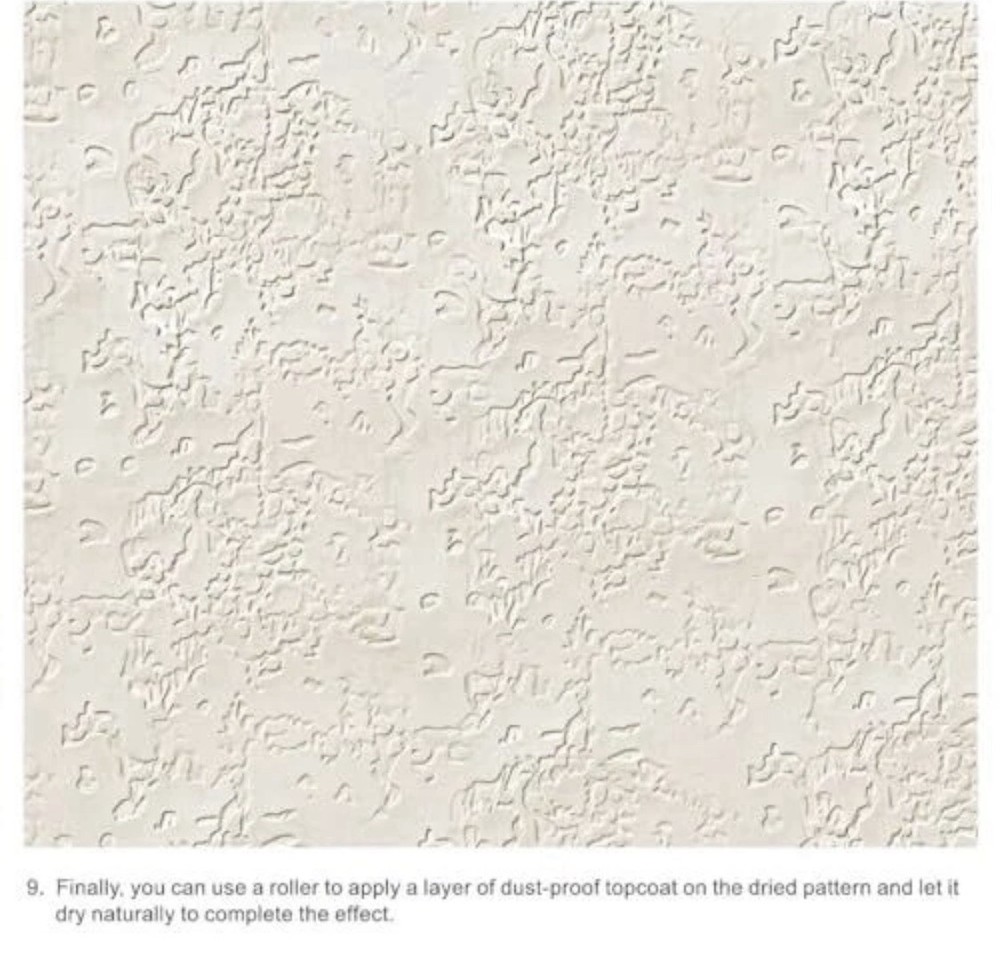 7'' Paint Pattern Roller for Wall Decoration Classic Rubber Texture RollerEG323T