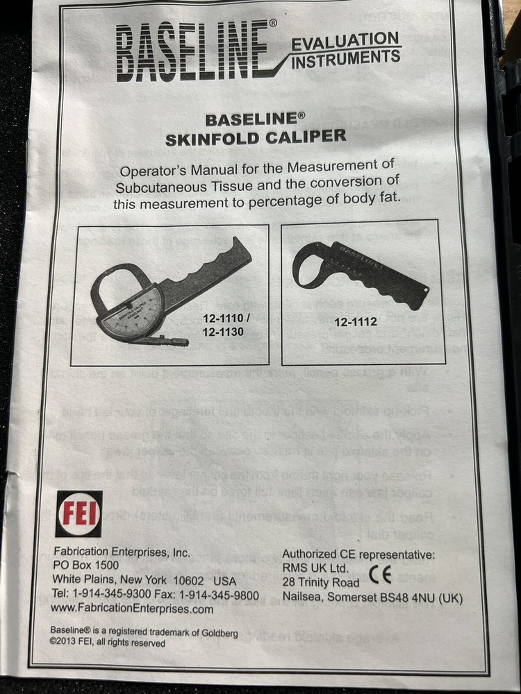 Skinfold Caliper