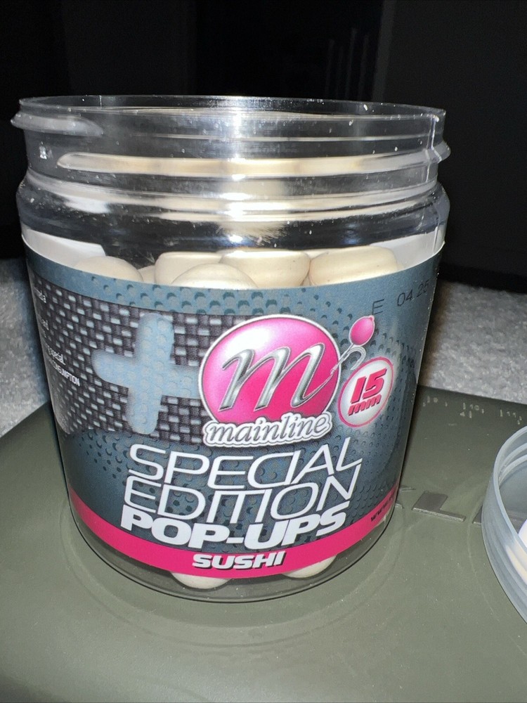 Mainline Special Edition 15mm Pop Ups Sushi New Session Pack x10 Baits