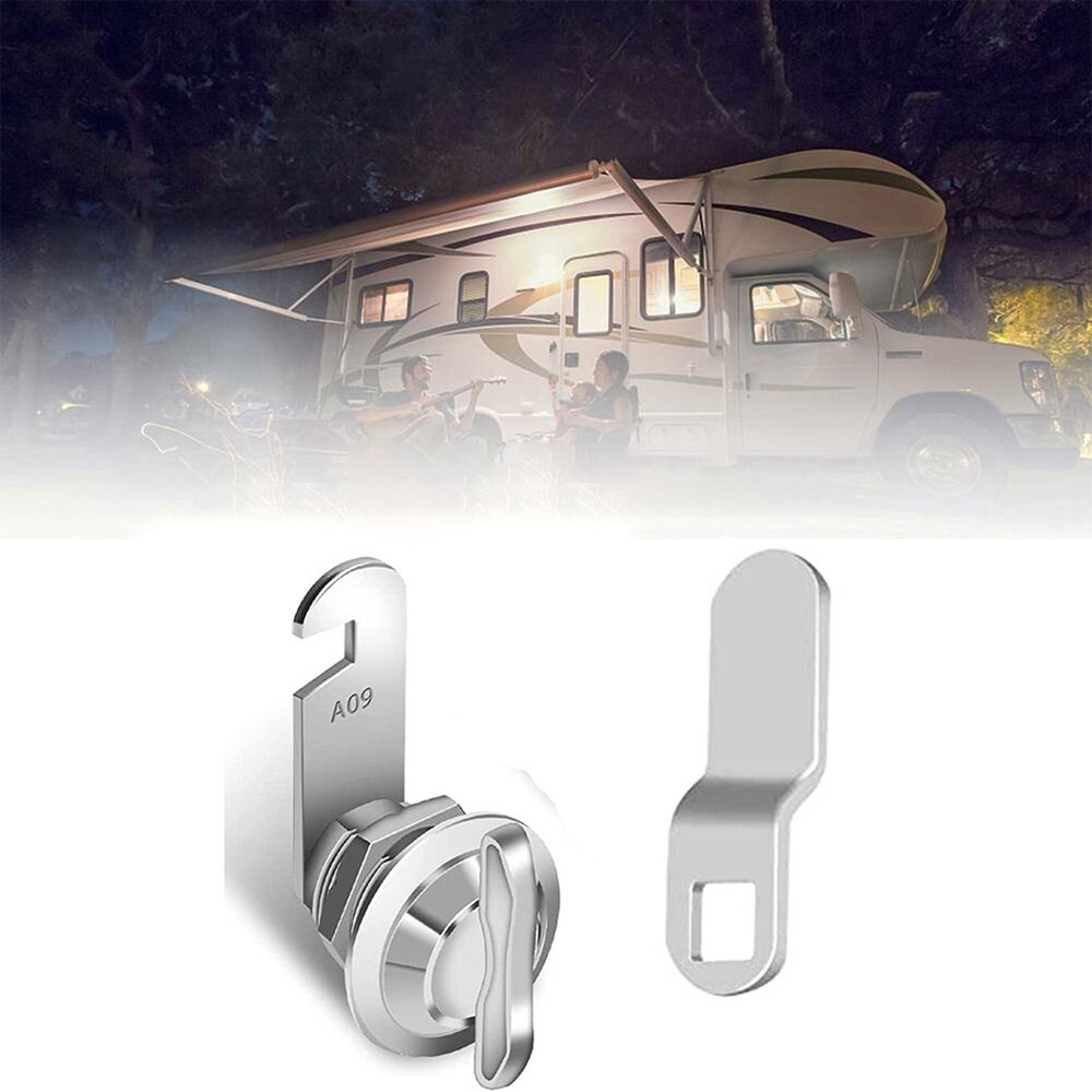 Premium Quality Thumb Turn Cam Lock for RV Compartment Doors Nonlocking
