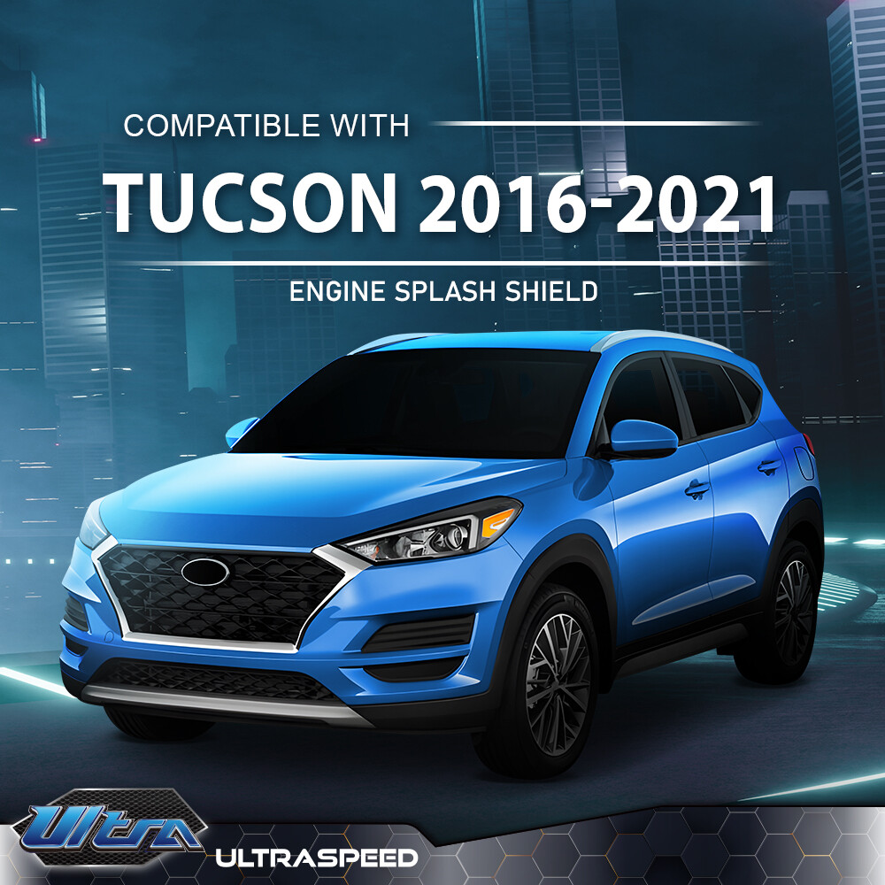 Front Engine Splash Shields Under Cover Fit For 2016-2021 Hyundai Tucson