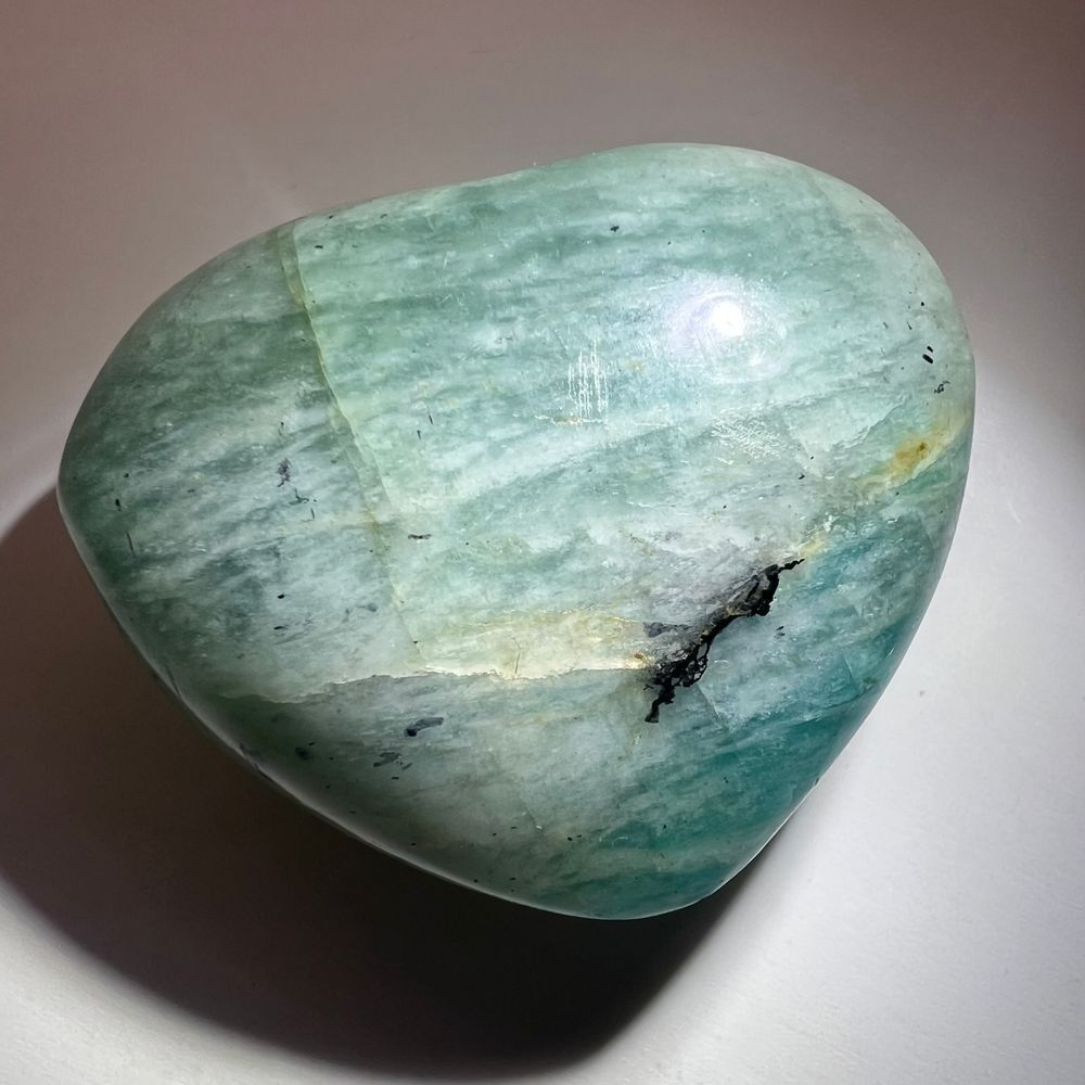 Amazonite Heart Carving (5)