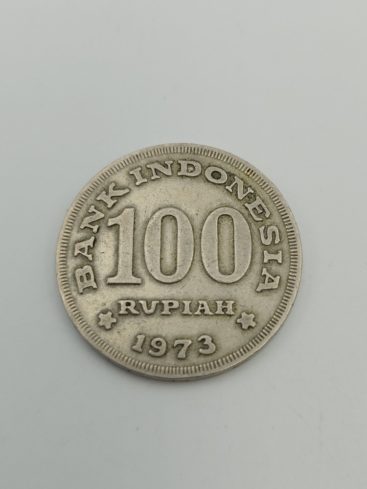 Coin, Indonesia 100 rupiah 1973
