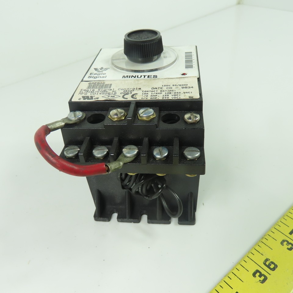 Eagle Signal BRE9A6 Electronic Reset Timer 120V 0-30Min