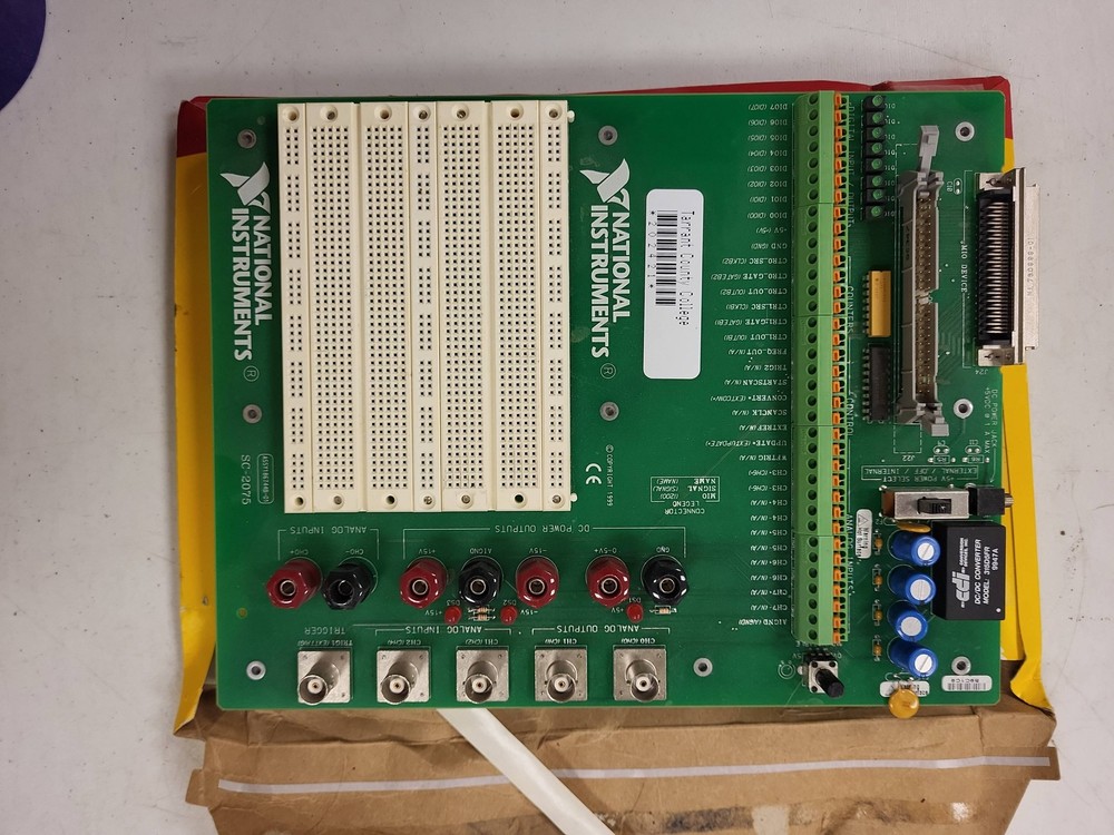 National Instruments SC-2075 DAQ Data Acquisition Board Interface Terminal Block