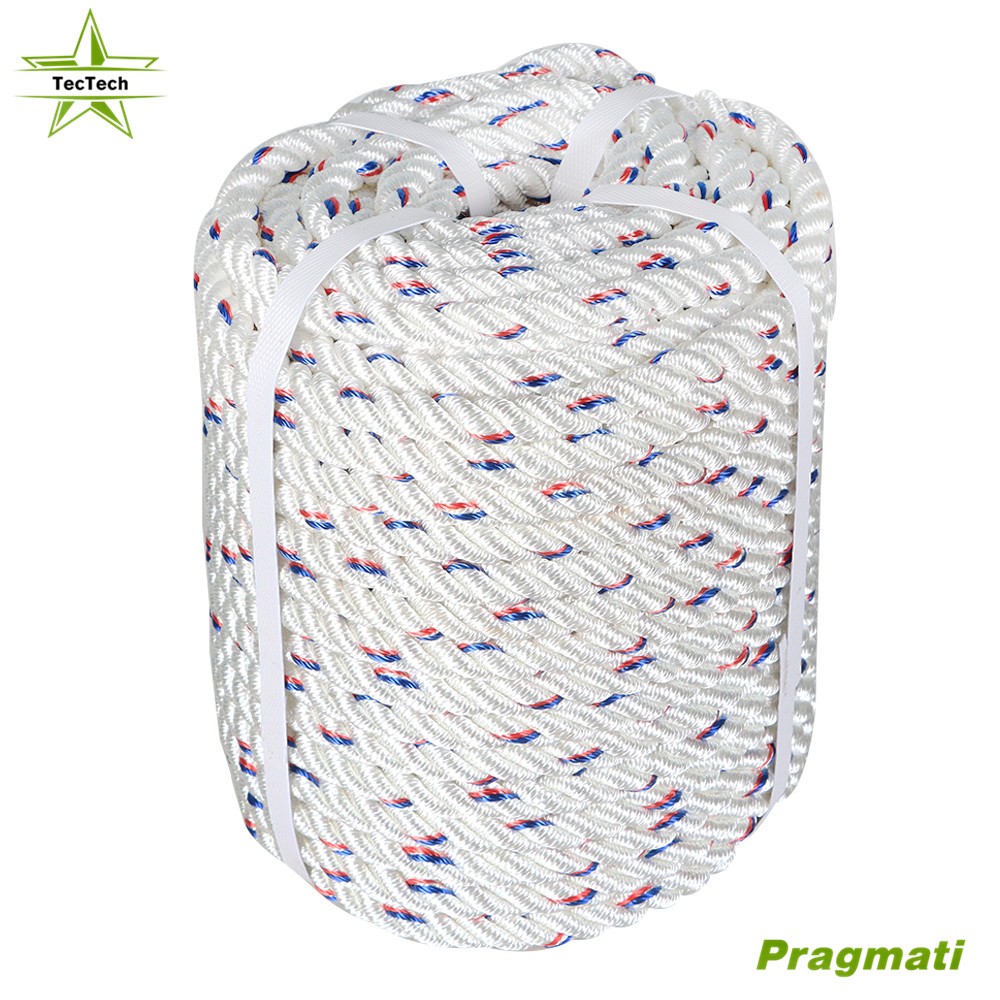 5/8 inch × 150FT Double Braid Polyester Arborist Bull Rope Pulling Rigging Line