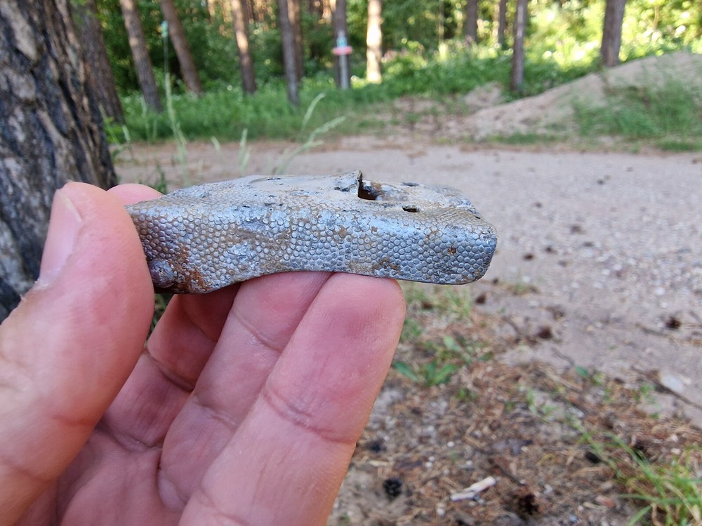 WW2 Original German Buckle Front Item Relic.
