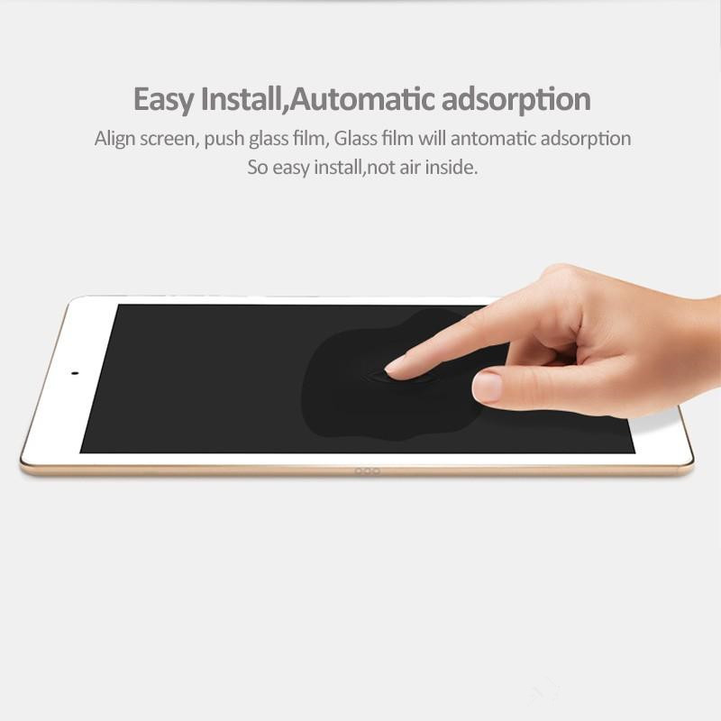 2 Pieces Premium Clear Tempered Glass Screen Protector for Apple 10.2" iPad 7th