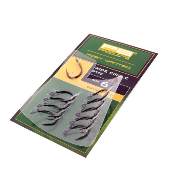 PB Products Wide Circle PTFE Hooks
