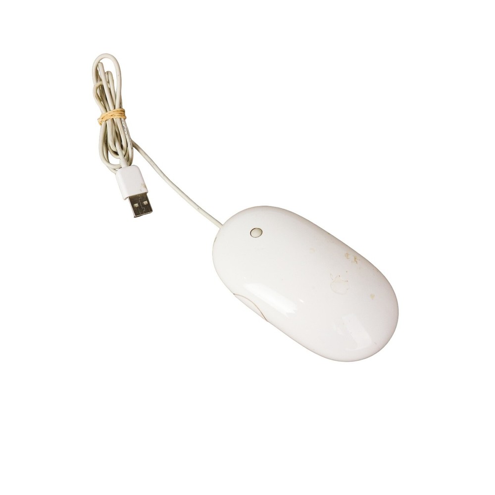 Apple A1152 USB Wired Mighty Mouse - Tested & Working
