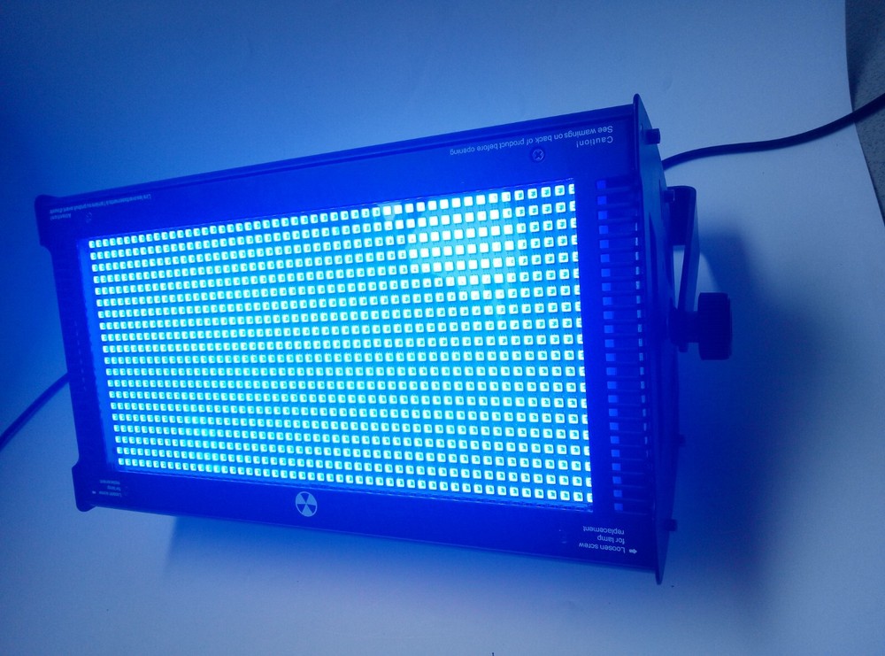 3in1 LED Strobe Light Martin Rush 8 Sections Color DMX512 Atomic Flash Light