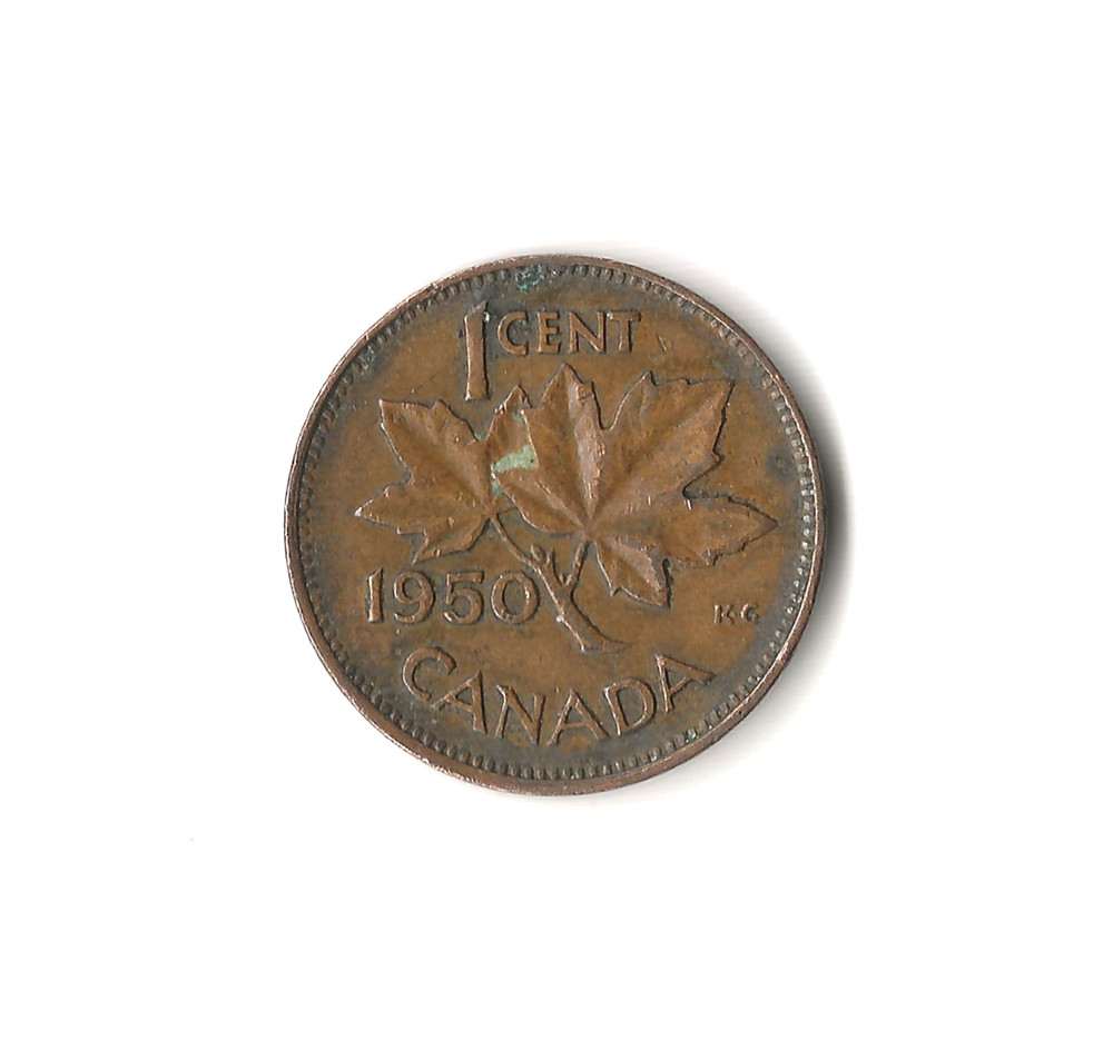 1950 Canada - 1 Cent - 873 - Bronze - 3.2g