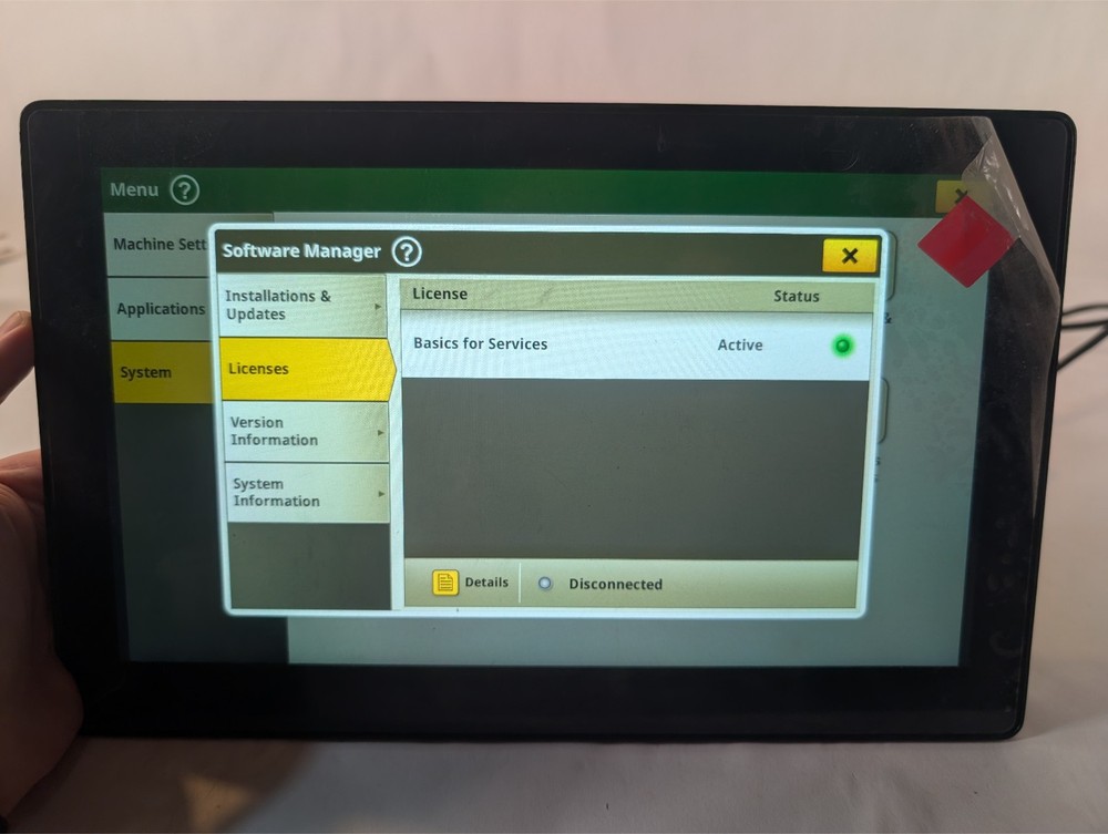 John Deere G5Plus Universal Display Terminal PFA12735