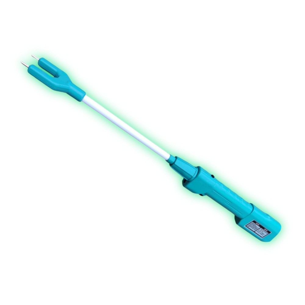 Cattle Prod Waterproof Stick with LED Light 26.3", Green