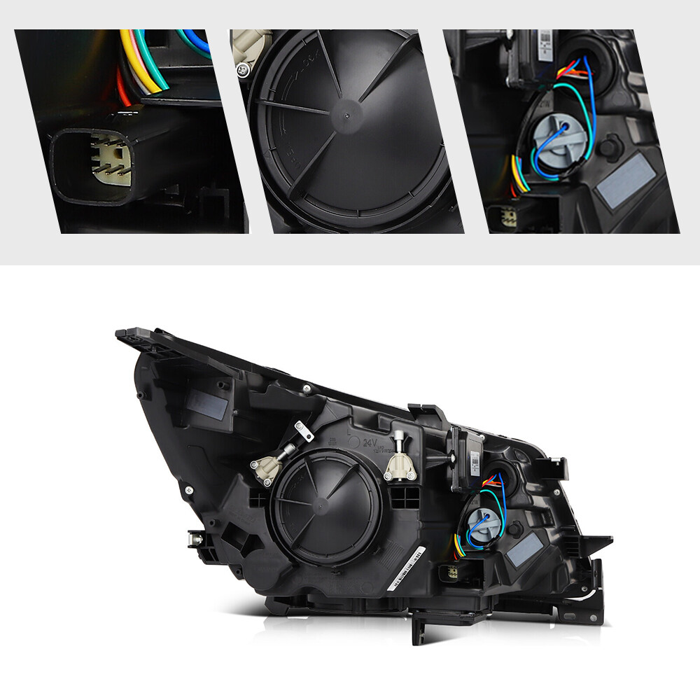 Headlight for 2014-2016 Buick LaCrosse Halogen LED Projector Driver Left Side