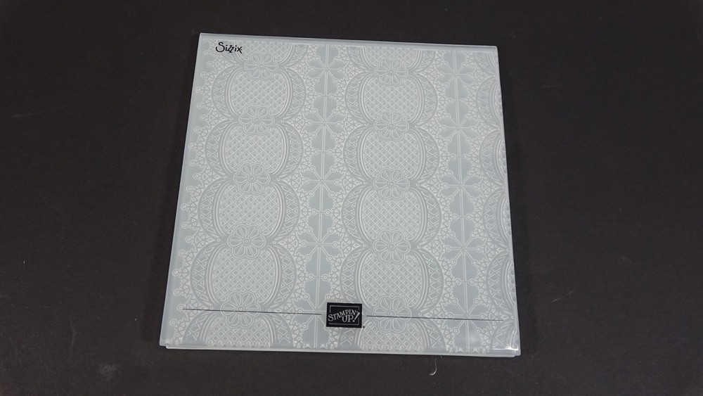 Sizzix Big Shots Embossing Folder Lace Dynamic 148530