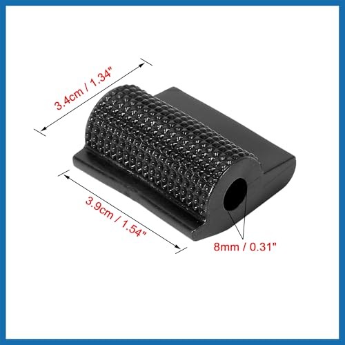 2pcs Universal Black Gear Shift Shifter Case Boot Protector Cover Rubber Pad